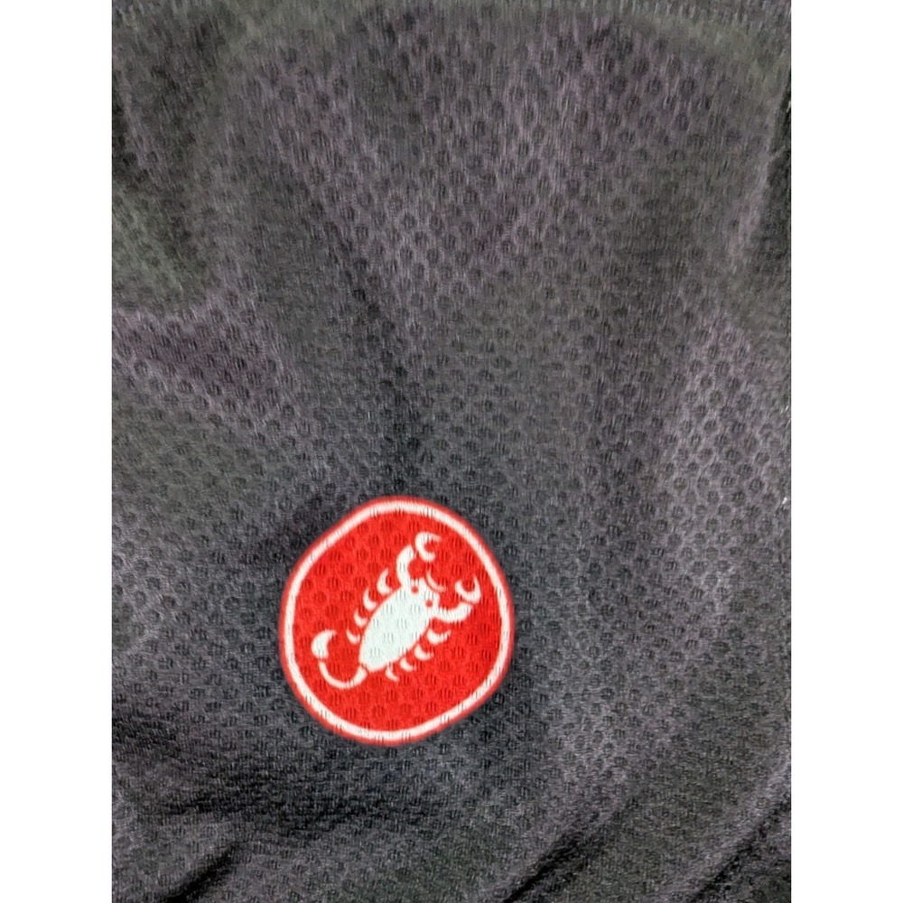 Castelli Competizione Short Sleeve Cycling Jersey Men's Size XL Black Geometric - Picture 10 of 16